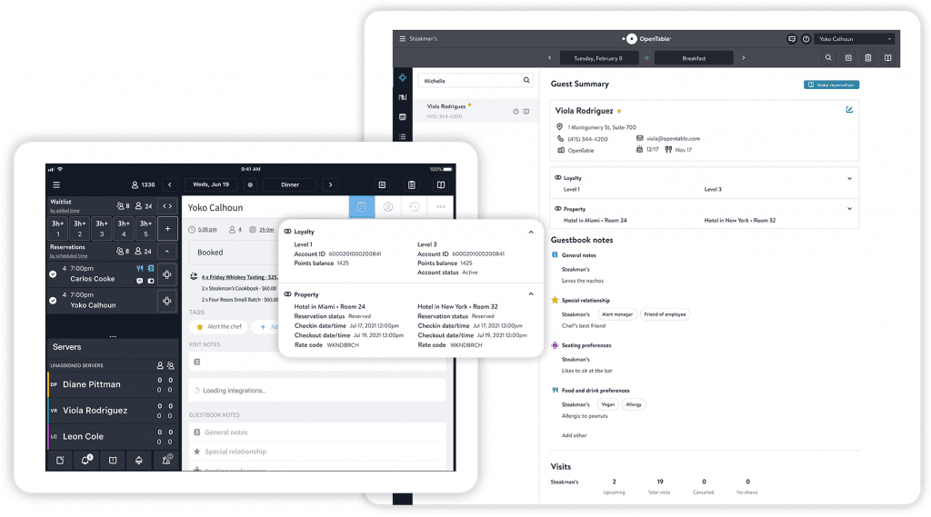 Overview of OpenTable for Restaurants 