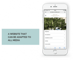 Cendyn Web - Adaptative website design 
