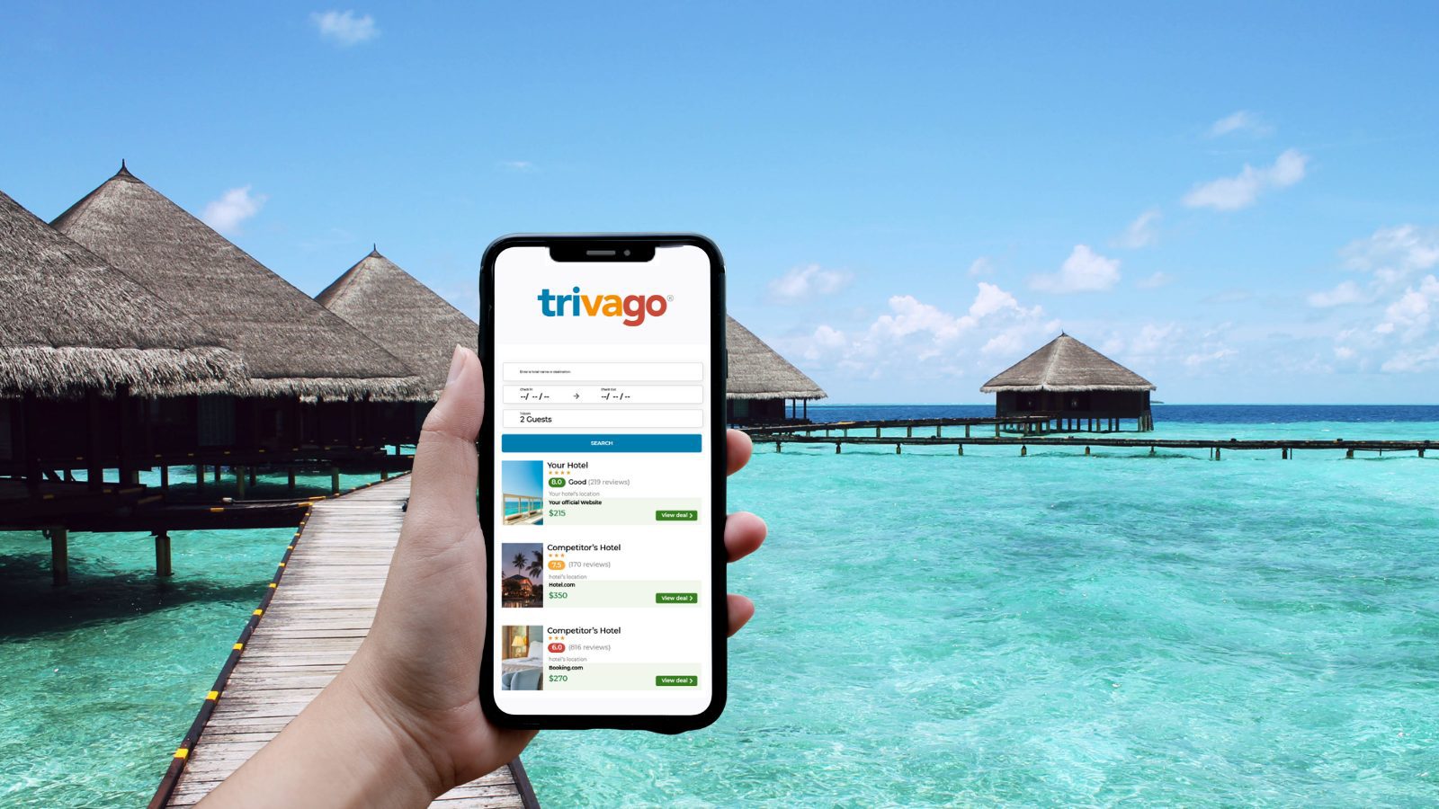 Trivago sunset Free Booking Links