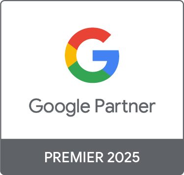 Google Premier Partner logo 2025