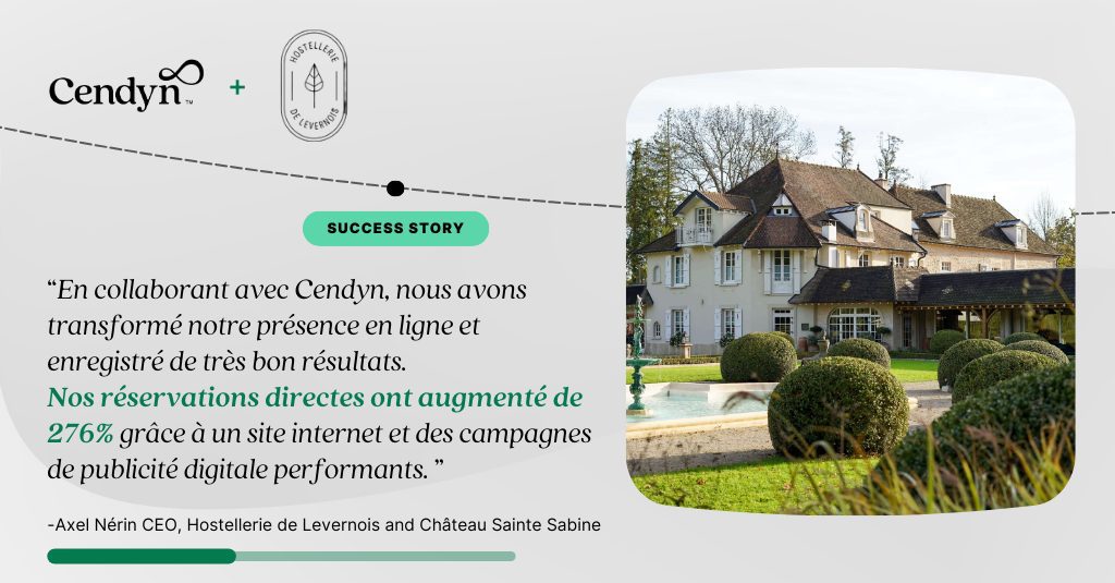 Hostellerie de Levernois x Cendyn