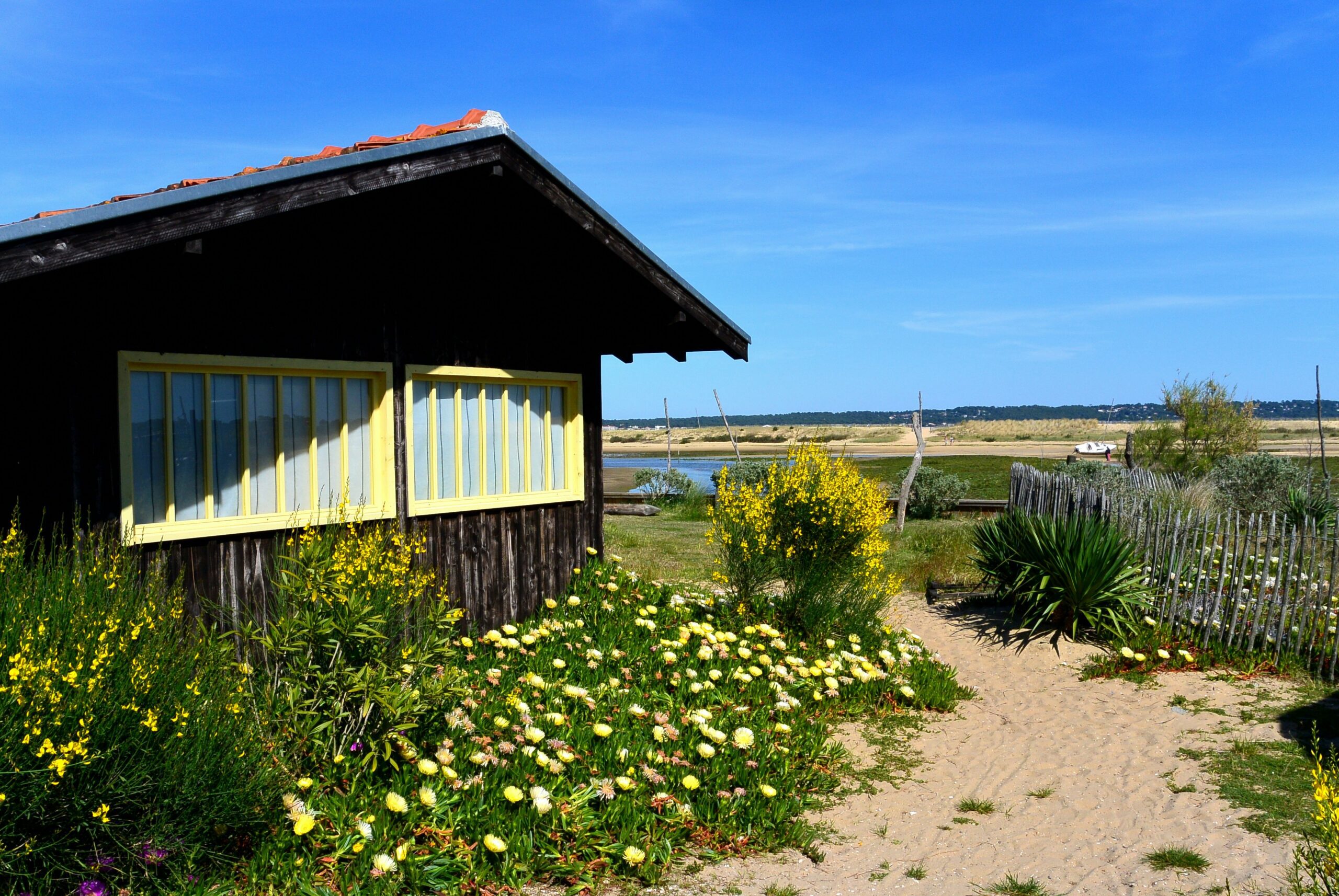 Beach Cabin in Cap Ferret, France